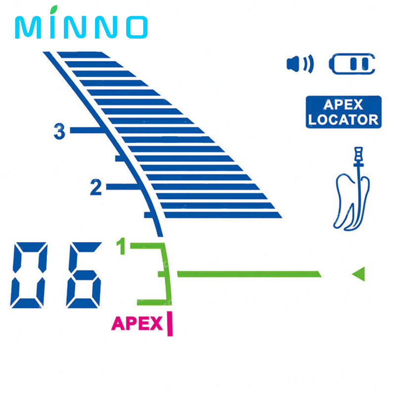 COXO Endodontic Dental Apex Locator 7.4V 1000mAh C Kök Apex Locator