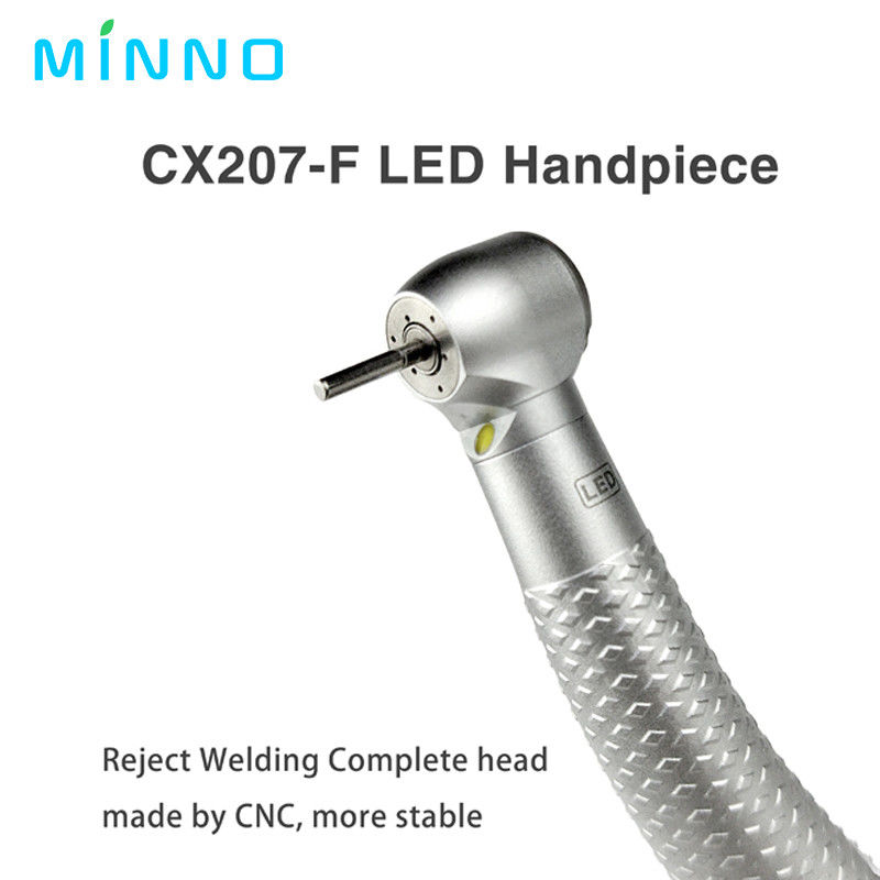 300000rpm Coxo Yüksek Hızlı El Parçası 4 Delik LED Diş El Parçası 3 Yolu Sprey ile