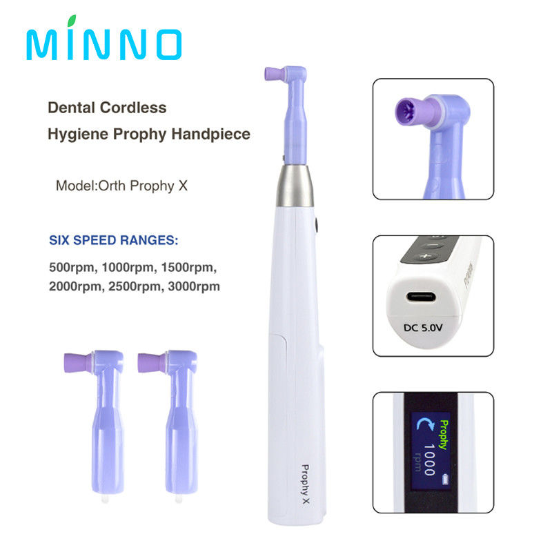 Dental kablosuz cilalama kablosuz elektrikli motor ile prophy açı makinesi diş aletleri