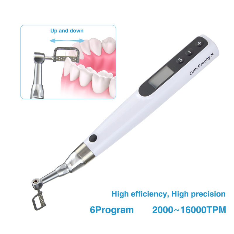 Dental Elektrik Kablosuz lPRS sistemi Ortodontik Motor Dental Elektrik Kablosuz IPR Sistemi Ortodontik & Poliş 2'de 1 Motor Tip-C Şarj Portu