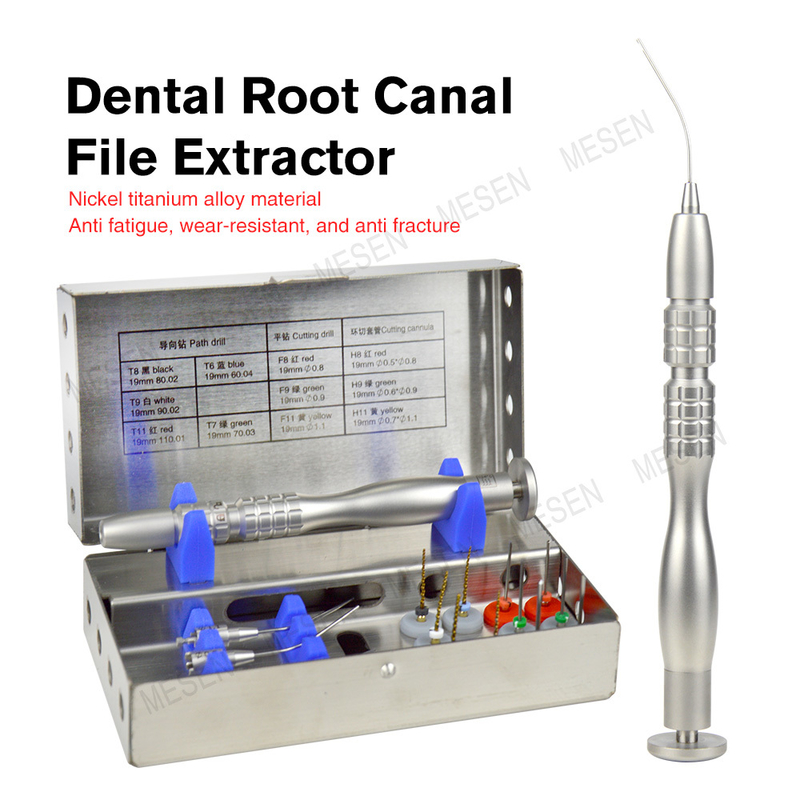 Dental Root Canal File Extractor Nikel titanyum alaşımı malzeme.